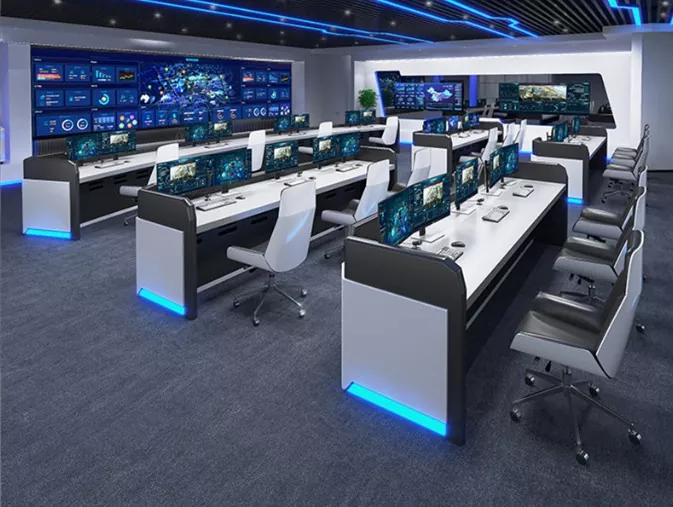 Vezérlőterem felügyeleti konzol
